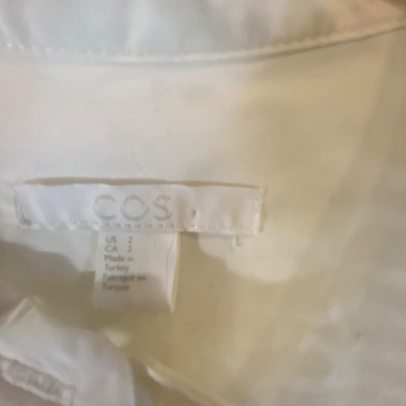 Light Cream COS cut out Top - Picture 2 of 4